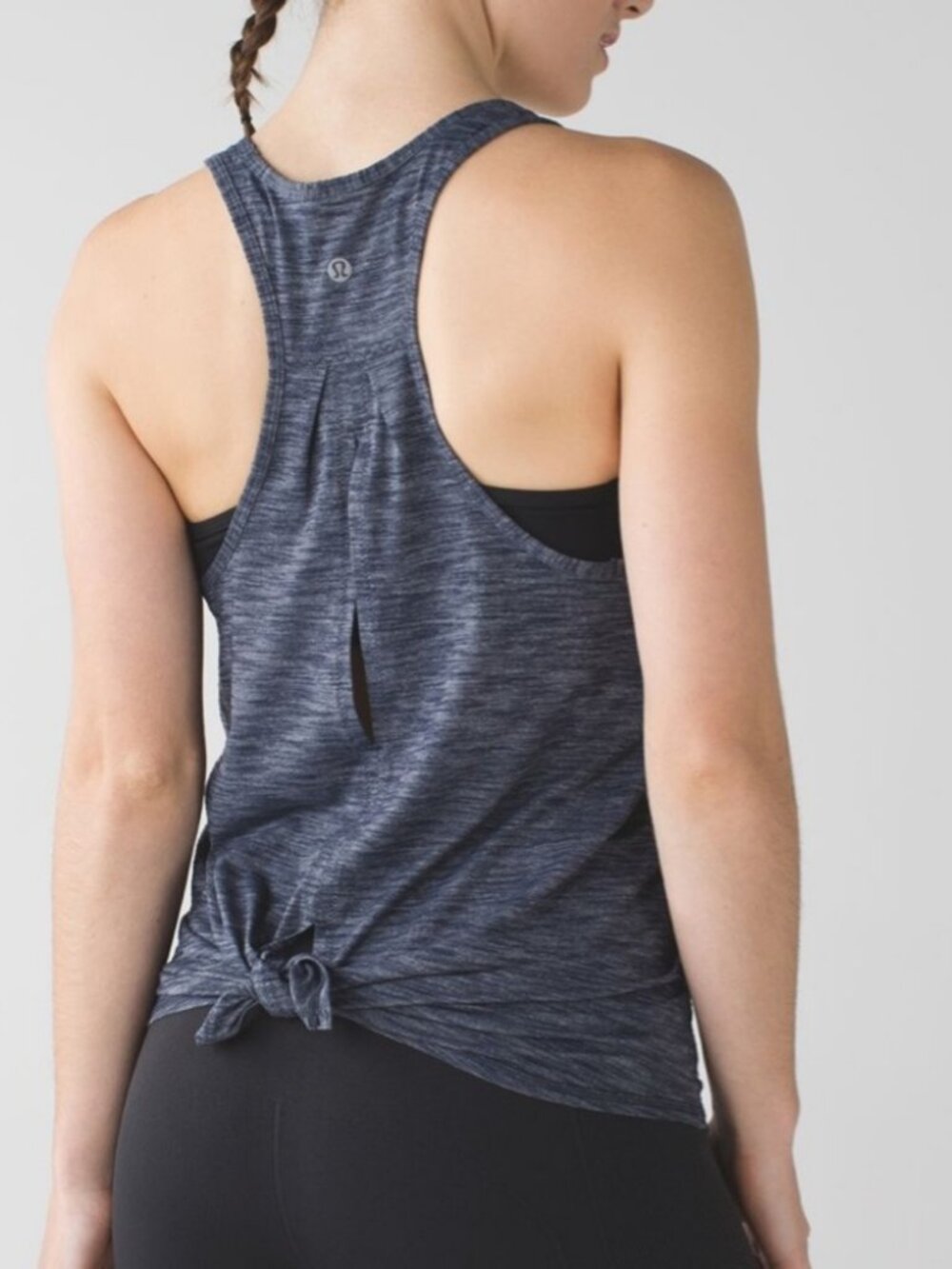 Lululemon Salute The Sun Tank Heathered Inkwell